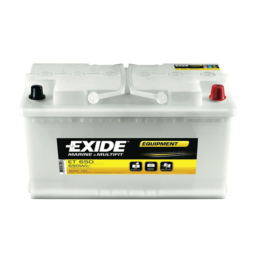 EXIDE Antriebs- und Beleuchtungsbatterie Exide Equipment ET 650
