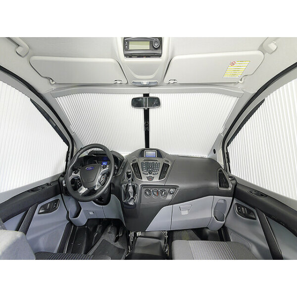 REMIS REMIfront IV Frontscheiben Verdunkelung ohne Sichtpaket Ford Transit Custom V362 ab 2018 Farbe grau