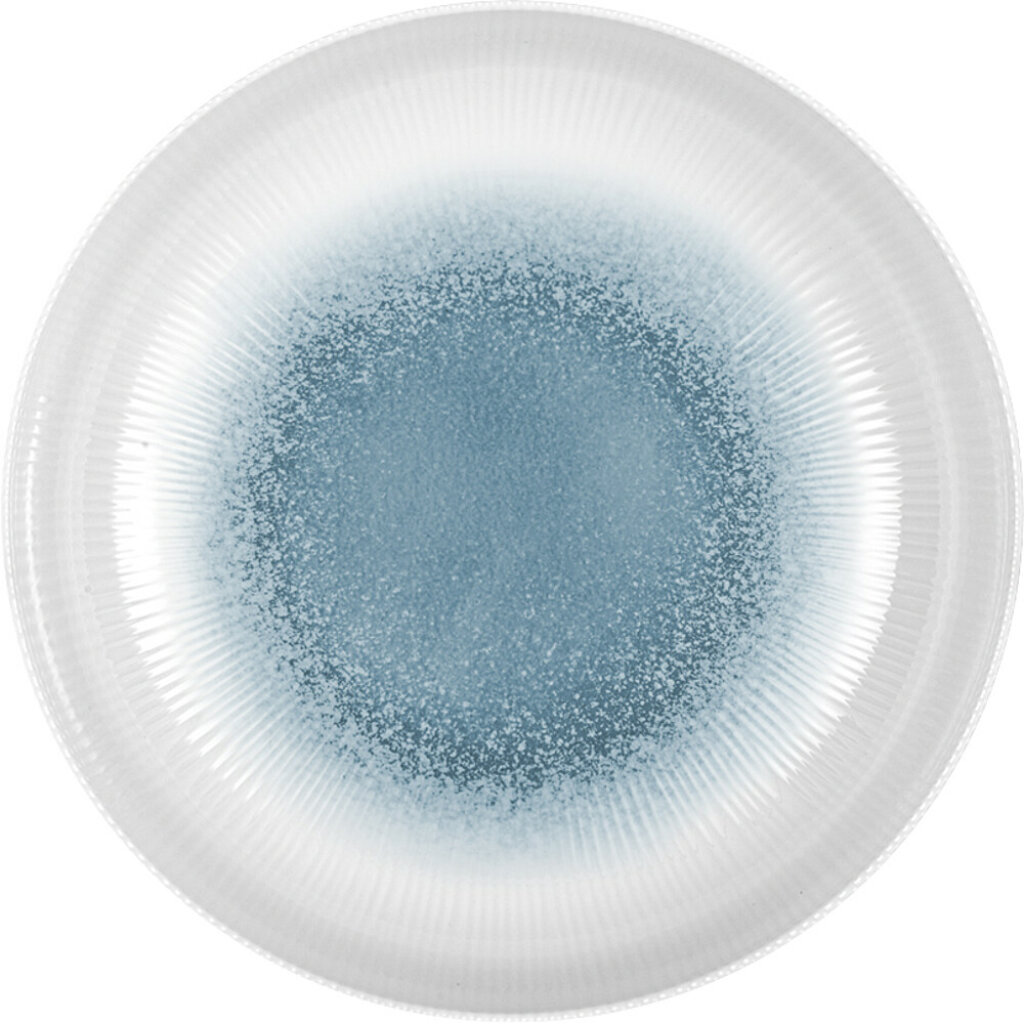 BRUNNER Suppenteller Melamin BRUNNER Meteore Azur Durchm. 21 cm Farbe weiß / blau