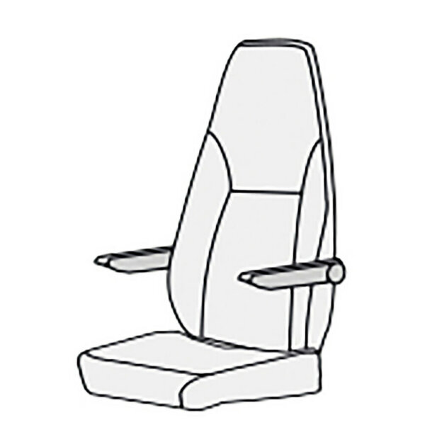 ART Sitzbezug ART für Ford Chassis ab 05/2015 mit Pilotsitz