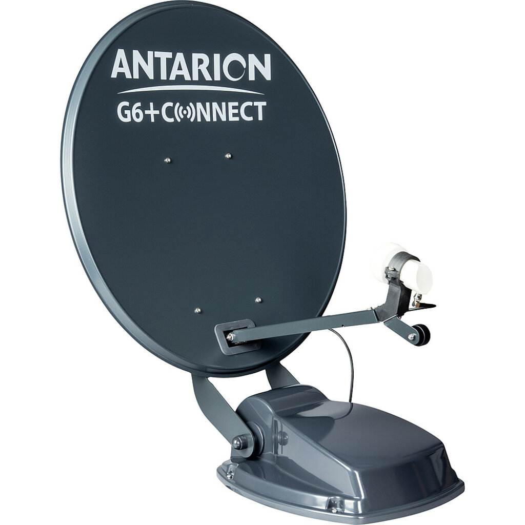 ANTARION Satanlage automatisch ANTARION G6+ Connect Single 65 cm Farbe grau