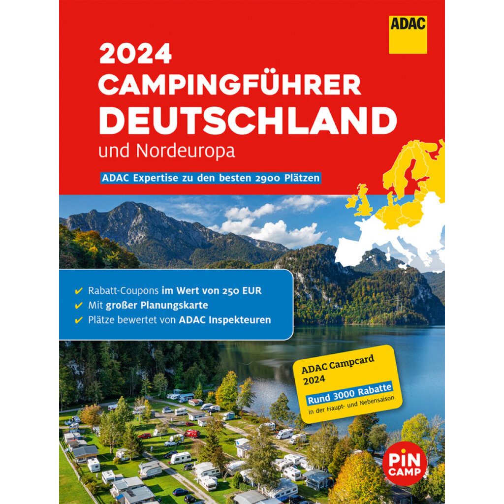 ADAC Campingführer ADAC Deutschland / Nordeuropa 2024