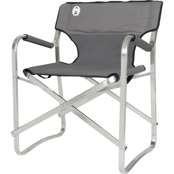 Coleman Deck Chair Regiestuhl Coleman 52 x 79 x 62 cm Farbe grau / silber