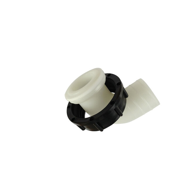 CARYSAN® Aufschraubausgießer Nr. 61 Winkel 90° mit Schlauchgewinde 40 mm für Spiralschlauch